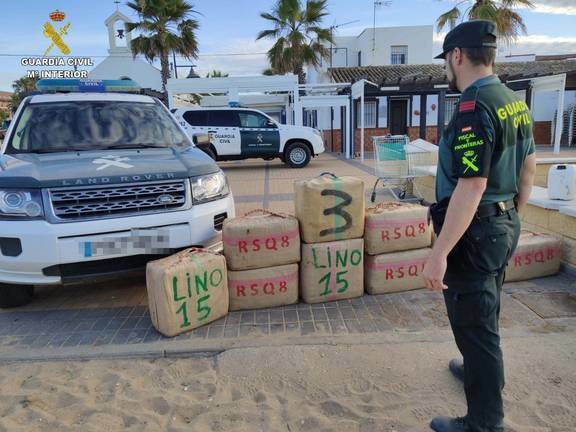 Operación antidroga en Huelva