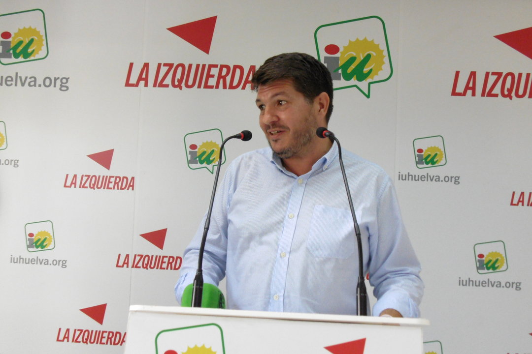 Marcos Toti, coordinador provincial de IU Huelva