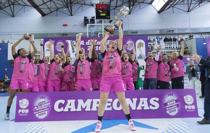 El CB Conquero ganó la Copa de la Reina en San Sebastián.