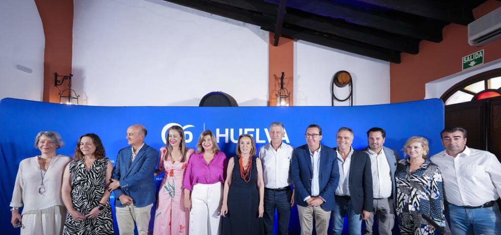 Gamarra candidatos 23J PP Huelva