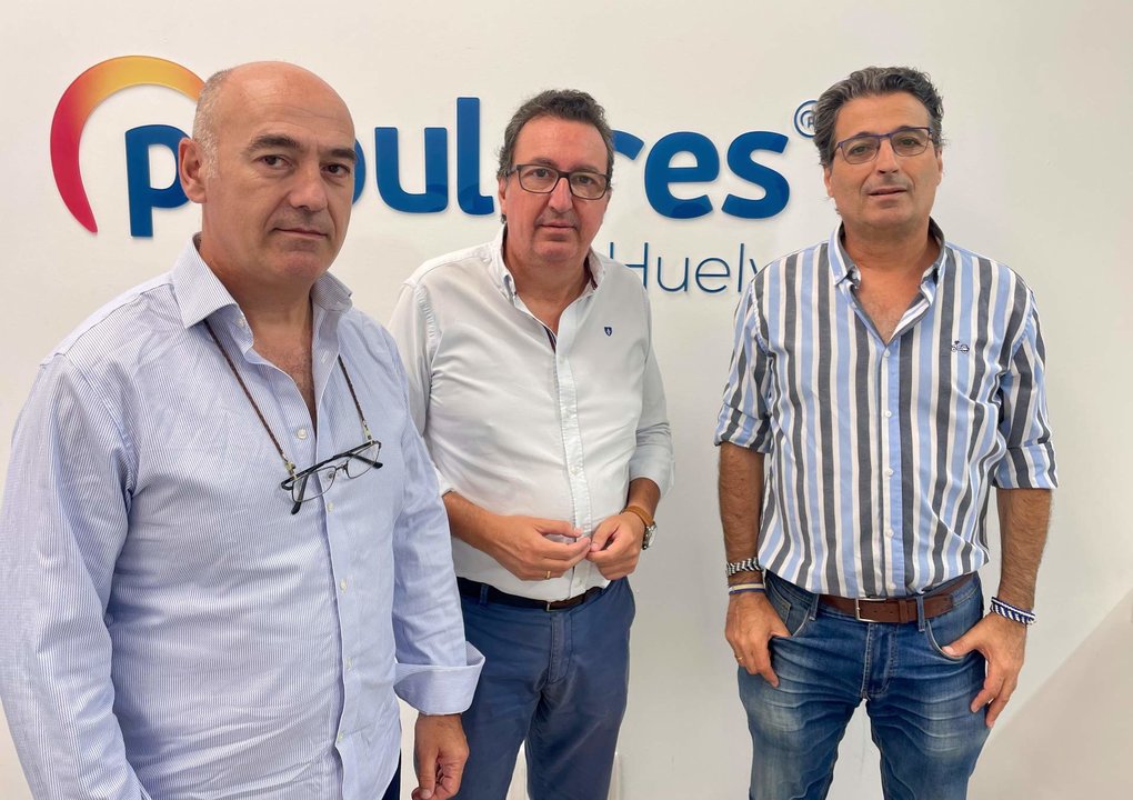 González con los presidentes de las Plataformas
