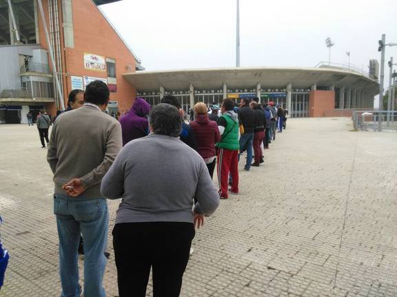 Huelva agota las entradas del Recre-Marbella en cinco horas
