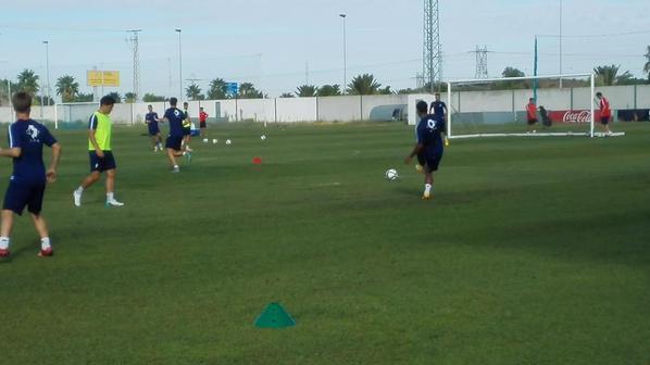 Edu Moya y Cristian tienen difícil jugar el Recre-Marbella