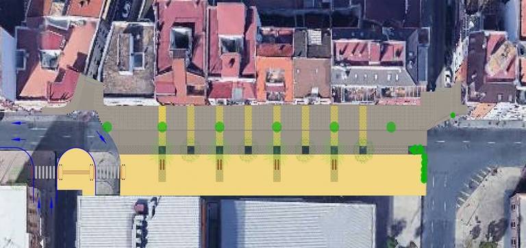 La avenida de Italia tendrá una gran plaza para ensalzar la zona del mercado