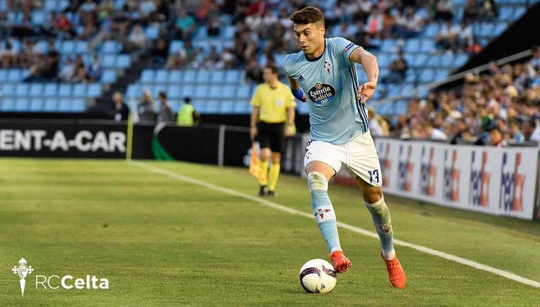 El Recre recibirá 49.500 euros por el pase de Naranjo del Celta al Genk