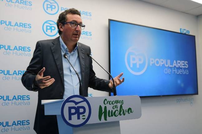 El PP cree que no tiene que pedir perdón tras archivarse la causa contra el exalcalde de Punta Umbría