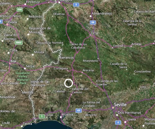 Un terremoto ‘fantasma’ en Almonaster la Real