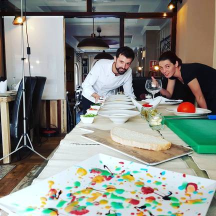 El onubense Javier Fuster prepara la segunda mejor sopa fría de Andalucía