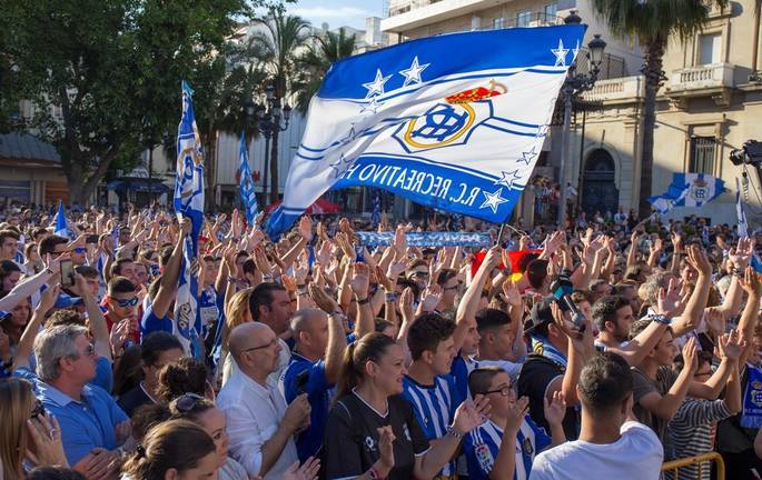 La afición del Recre es la mejor de Segunda B