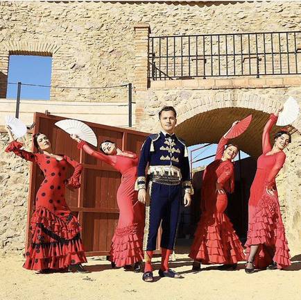 El David Bisbal malasio graba videoclip en Almonaster