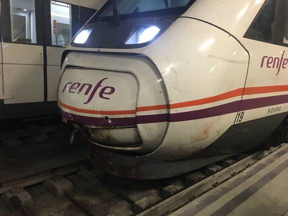 El tren Huelva-Madrid arrolla a tres caballos lo que obliga a trasladar a los pasajeros a un AVE