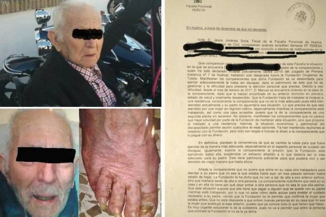 La lucha de una familia de Huelva por recuperar a un anciano llega hasta el Defensor del Pueblo