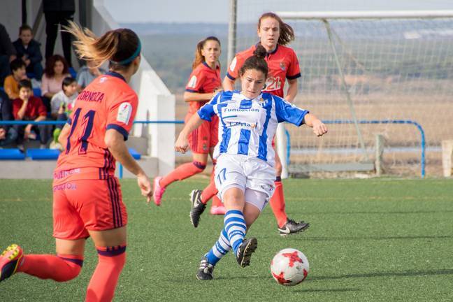 Sandra Bernal: “Me siento bastante a gusto en el Sporting de Huelva”