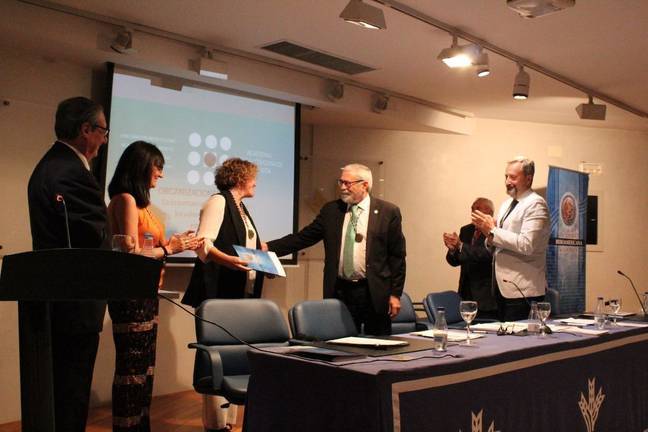 La Academia Iberoamericana de La Rábida clausura el curso con el ingreso de Yolanda Pelayo