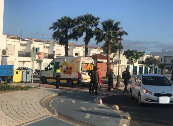 Atropellan a un menor en Lepe que resulta herido en una pierna