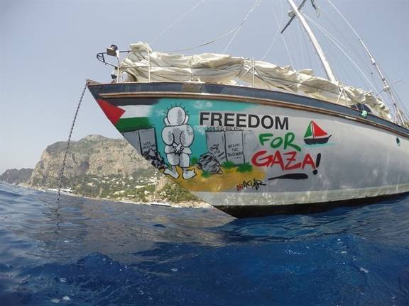 Alájar recibe al activista Francisco Canales tras haber sido detenido en Israel