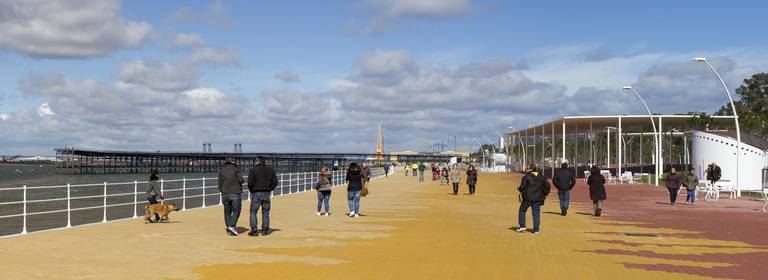 Abierta la conexión del Muelle del Tinto con el Paseo de la Ría