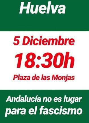 Llaman a una manifestación ‘antifascista’ este miércoles en la Plaza de Las Monjas