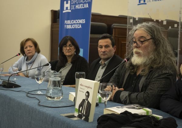 Las ‘Obras Completas’ de Juan Drago ven la luz de la mano de la Diputación y la UHU
