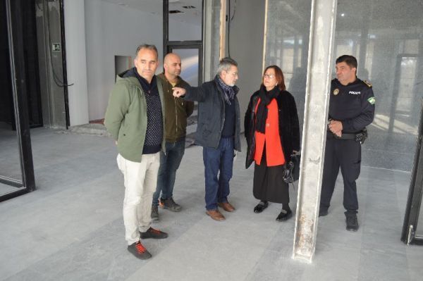 Punta Umbría culminará las obras de la Jefatura de la Policía Local en poco más de un mes