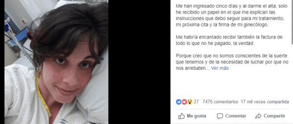 La idea viral de una joven embarazada de Huelva que pone en valor la sanidad pública