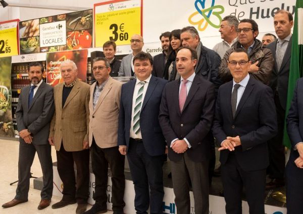 La campaña ‘Que sea de Huelva’ llega a Carrefour con más de 70 productos de 13 municipios