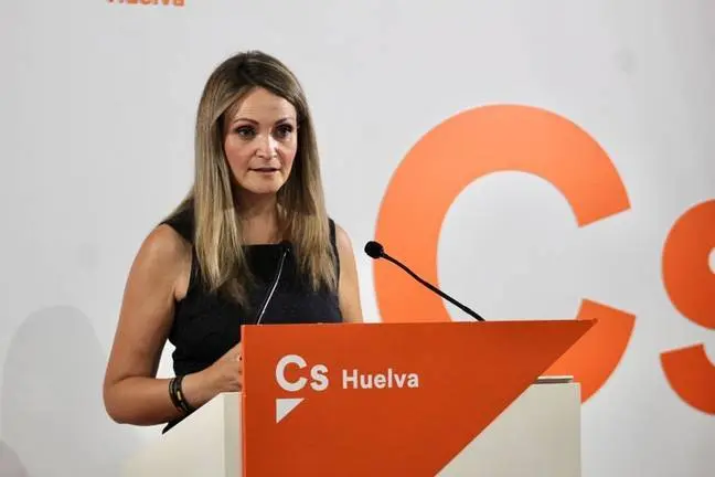 María Ponce en una de sus intervenciones con Ciudadanos