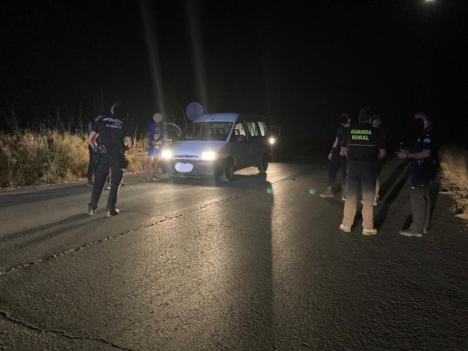 Operación nocturna con 4 detenidos.