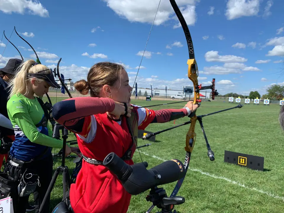 Leyre Fernández en el Mundial de EEUU.