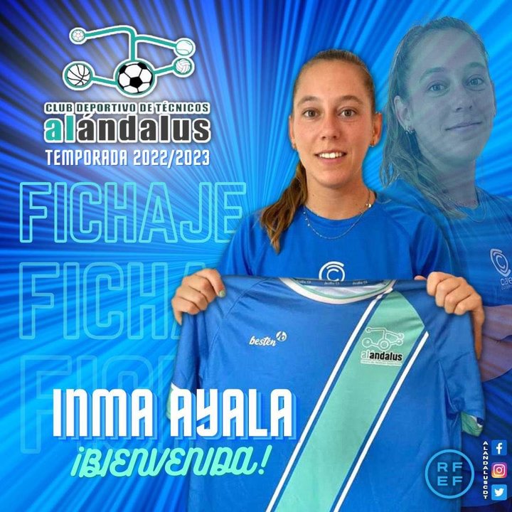 Inma Ayala llega al CDT Al-Ándalus Huelva.
