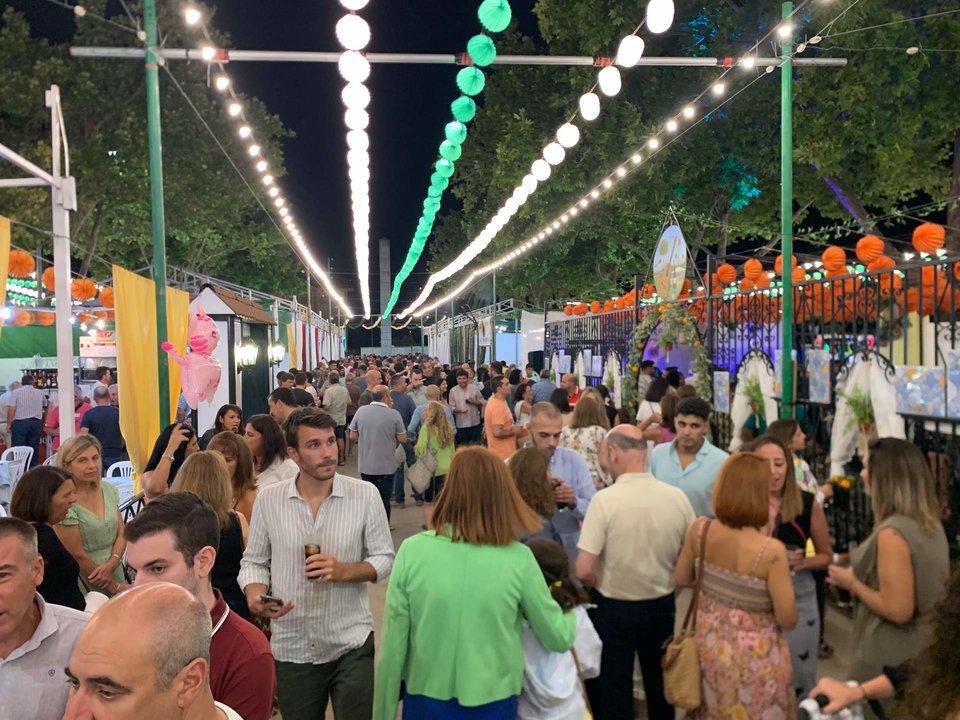 Ambiente de la Feria de Valverde