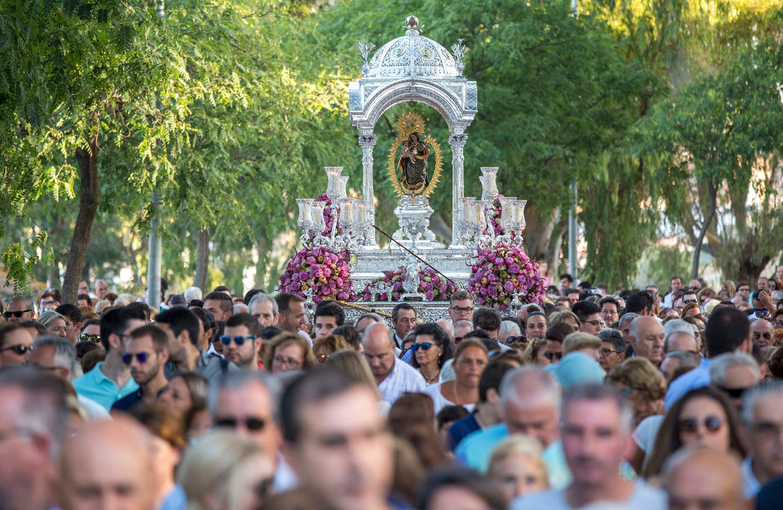 Bajada Virgen de la Cinta Huelva .
Foto: ALBERTO DIAZ / Ayto Huelva