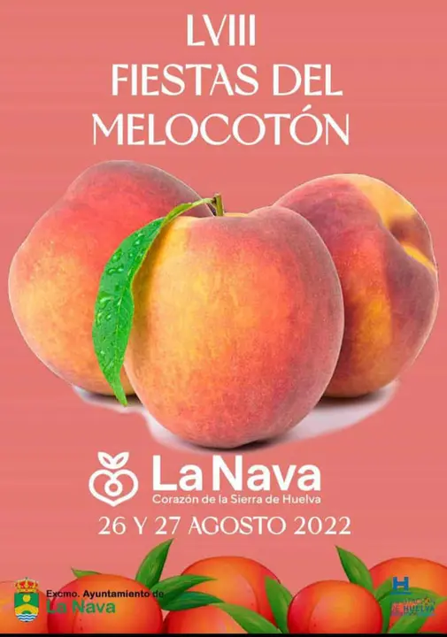 Cartel de la LVIII Fiestas del Melocotón