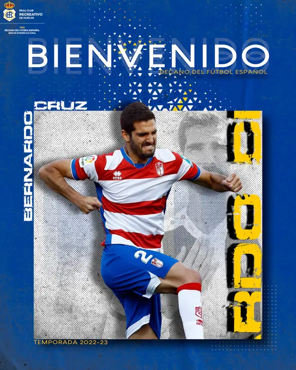 Bernardo Cruz ha fichado por el Recreativo.
