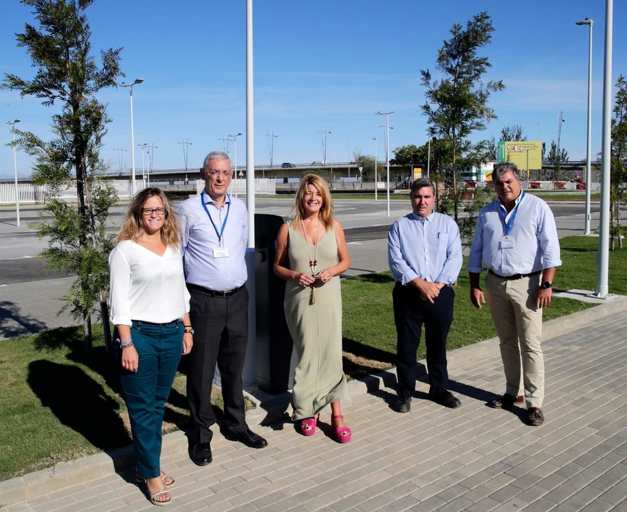 Visita a los aparcamientos de la Ciudad del Marisco en Huelva