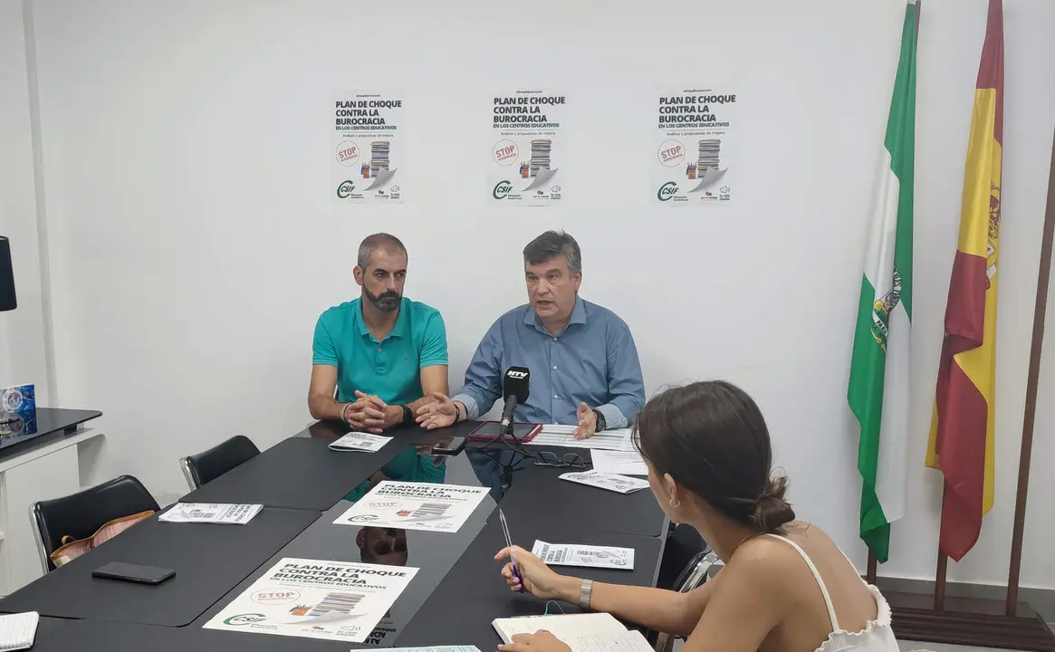 Rueda de prensa del CSIF