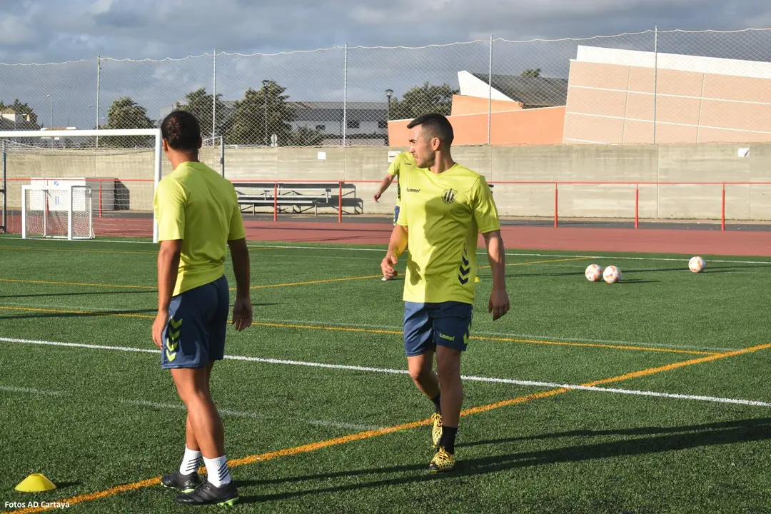 Joselu en el Cartaya.