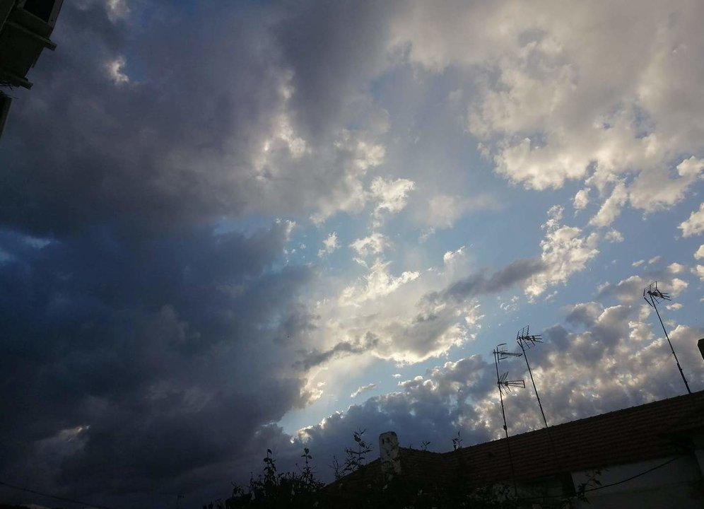 Nubes sobre Riotinto.