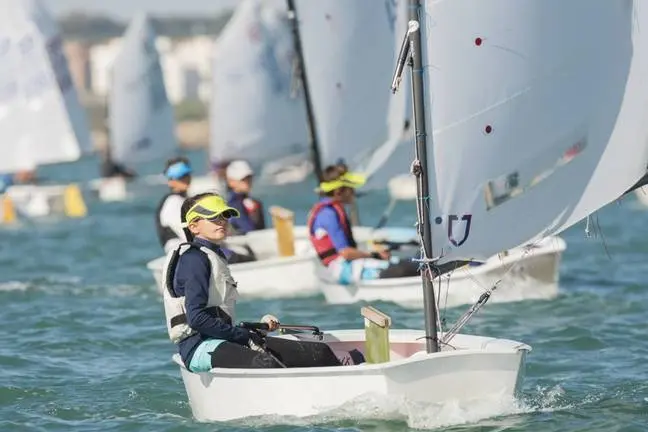 2016 en El Puerto de Santa María, ESPAÑA - OCTUBRE 15: X durante la regata de la Hispanidad en la Bahia de Cádiz. (Photo by Jesus DYañez for dymag.es)