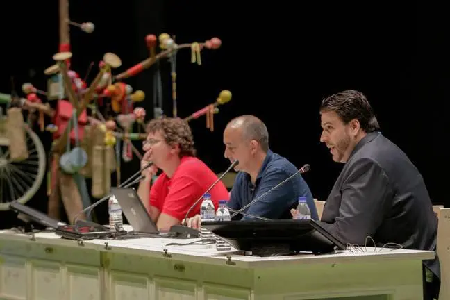 El chef Xanty Elías durante su ponencia en el SOCC 2017