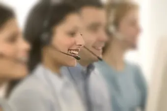 Smiling Telemarketer January 30, 2004