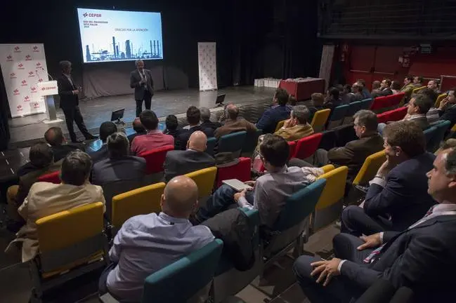 HUELVA, 05/04/18 HUELVA - DIA PROVEEDOR CEPSA HUELVA . 
Foto: ALBERTO DIAZ / CEPSA