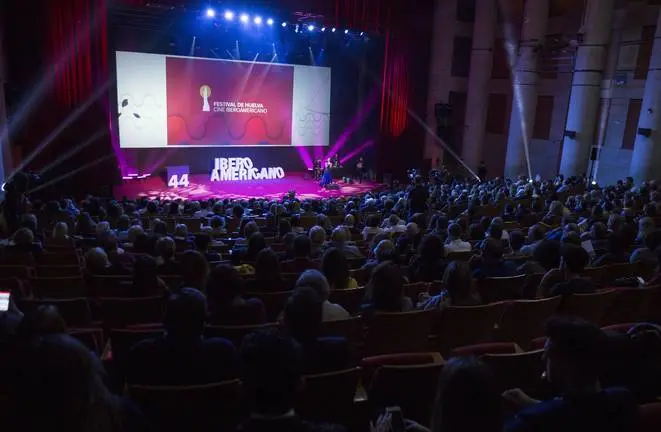 HUELVA, 16/11/18 HUELVA - GALA INAUGURAL 44 EDICION FESTIVAL DE HUELVA CINE IBEROAMERICANO .
Foto: ALBERTO DIAZ / FESTIVAL DE HUELVA CINE IBEROAMERICANO