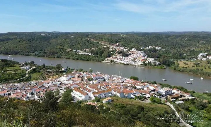 Panorámica de Sanlucar del Guadiana