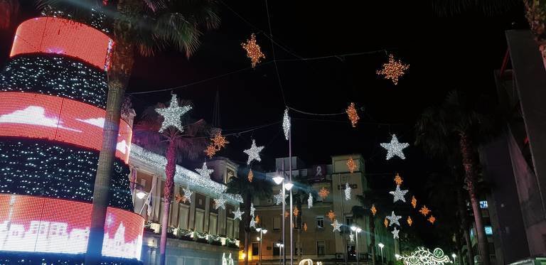 Luces alumbrado Navidad Huelva