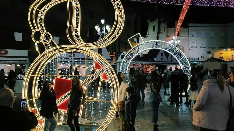 Luces alumbrado Navidad Huelva