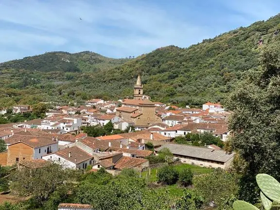 Vista de Alájar