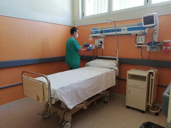 Instalaciones Hospital Infanta Elena para Covid-19
