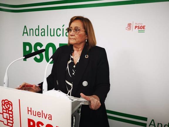 11/12/2020 La diputada y coordinadora de la gestora del PSOE de Huelva, María Luisa Faneca, en rueda de prensa.
ANDALUCÍA ESPAÑA EUROPA HUELVA POLÍTICA
PSOE DE HUELVA.