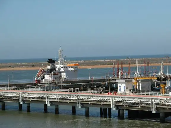 Cepsa en la terminal Reina Sofia del Puerto de Huelva